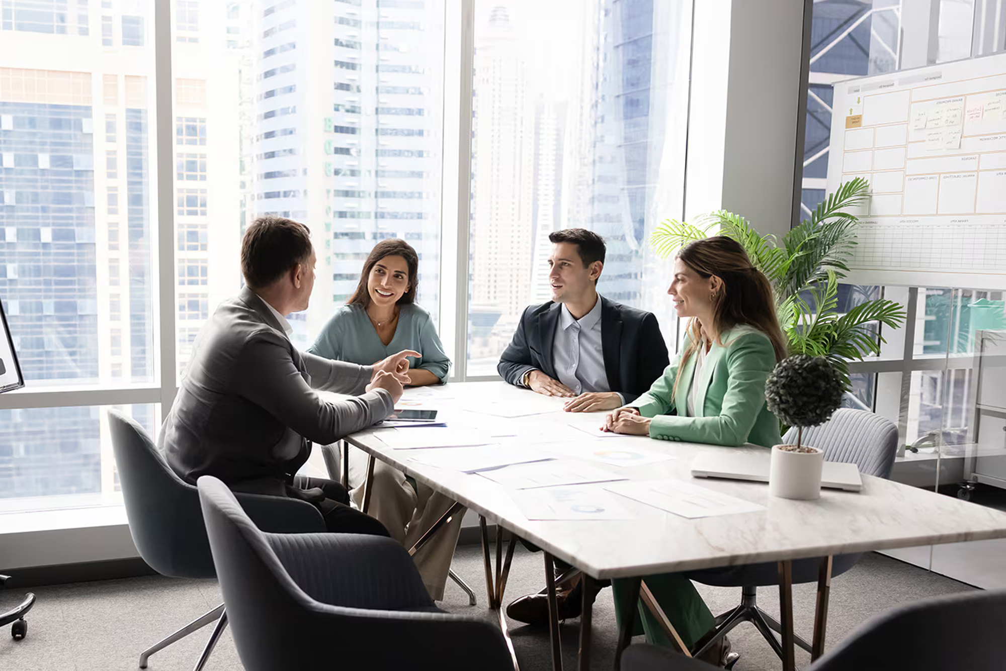 Modern office furniture
